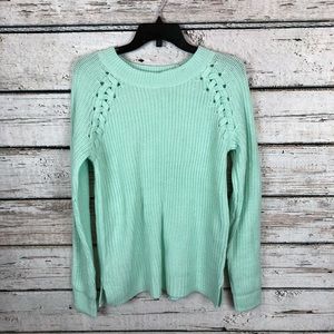Knit Sweater in Mint